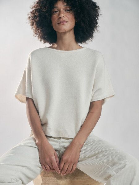 LANIUS Pullunder aus Bio-Schurwolle und Bio-Baumwolle von LANIUS