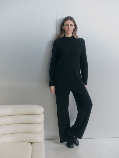 LANIUS Rippen Pullover aus Bio-Merinowolle von LANIUS