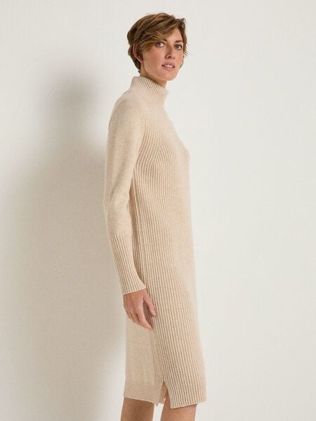 LANIUS Rippen-Strickkleid aus Schurwolle und Kaschmir LANIUS Rippen-Strickkleid aus Schurwolle und Kaschmir von LANIUS