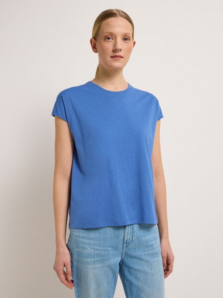 LANIUS Shirt mit überschnittener Schulter aus Bio-Baumwolle von LANIUS