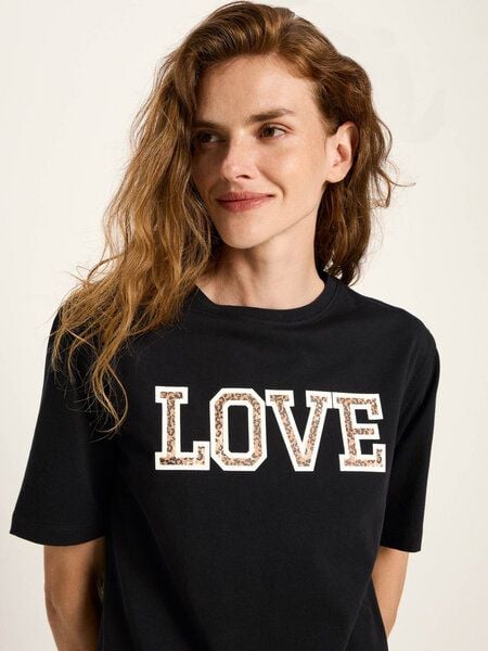 LANIUS Statementshirt LOVE (GOTS) von LANIUS