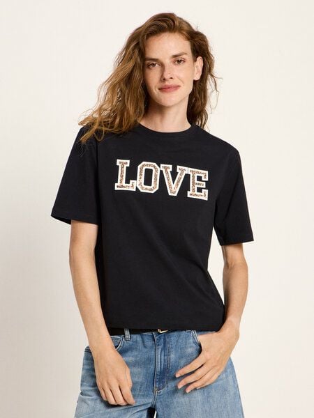 LANIUS Statementshirt LOVE (GOTS) von LANIUS