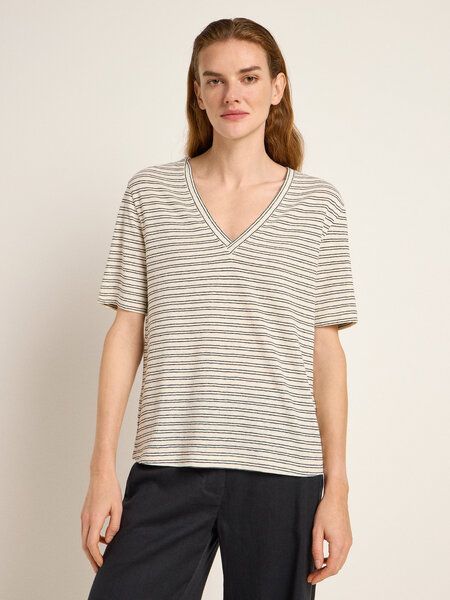 LANIUS Streifenshirt (OCS) aus Hanf und Bio-Baumwolle von LANIUS