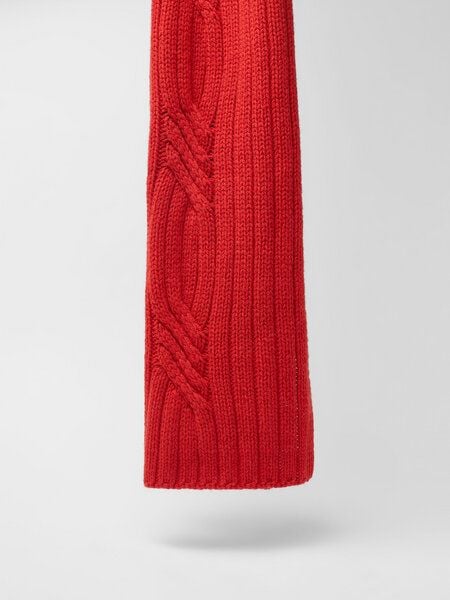 LANIUS Strickschal aus Bio-Schurwolle und Bio-Baumwolle von LANIUS