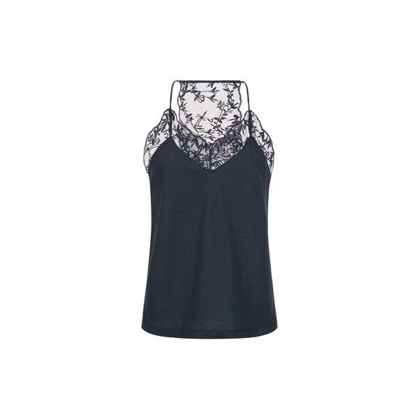 LANIUS Top mit Spitze aus Bio-Baumwolle von LANIUS