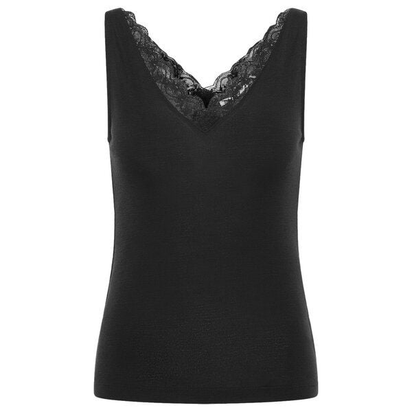 LANIUS Top mit Spitze von LANIUS