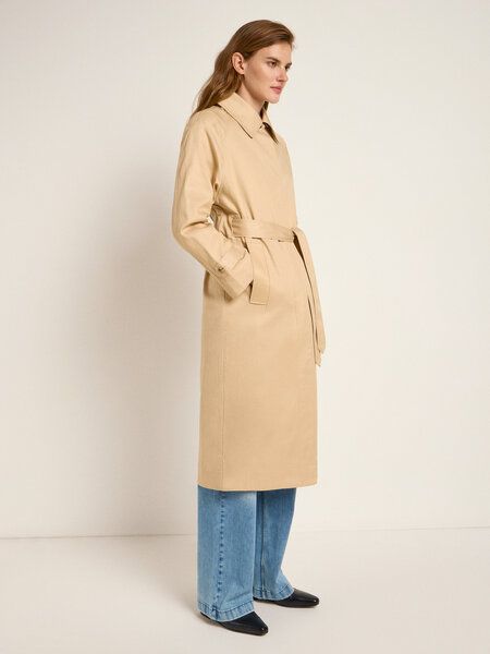 LANIUS Trenchcoat (OCS) aus TENCEL Lyocell und Bio-Baumwolle von LANIUS