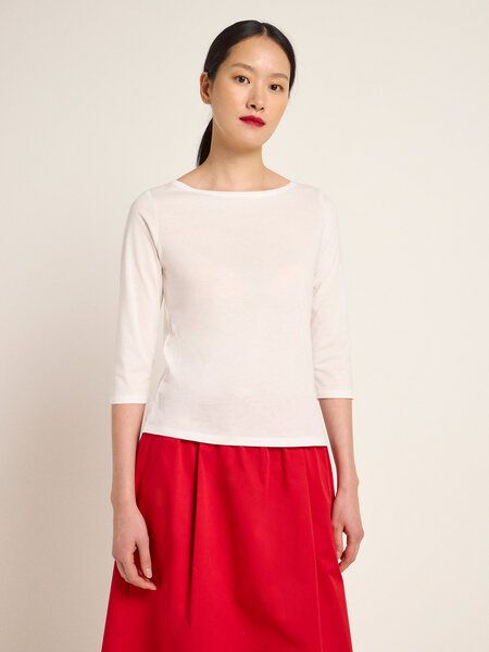 LANIUS U-Boot Shirt mit 3/4 Arm (GOTS) aus Bio-Baumwolle von LANIUS