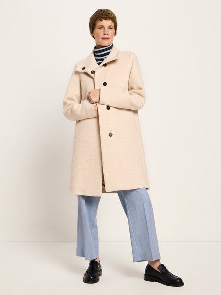 LANIUS Walkmantel mit Stehkragen (GOTS) von LANIUS