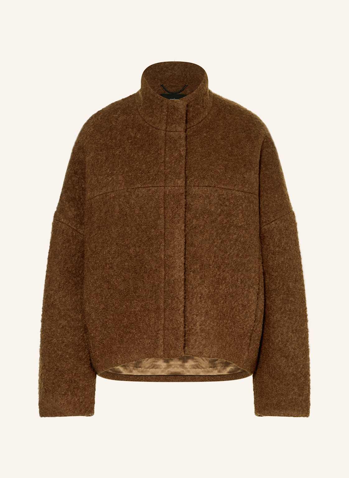 Lanius Bouclé-Overjacket braun von LANIUS