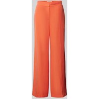 Lanius Hose aus Lyocell-Leinen-Mix in unifarbenem Design in Apricot, Größe 38 von LANIUS