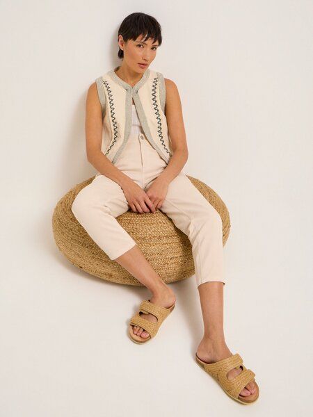 Lanius - Pantolette Raffia von LANIUS