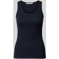 Lanius Tanktop in Ripp-Optik in Marine, Größe 44 von LANIUS