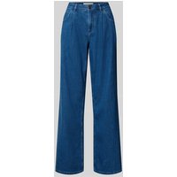 Lanius Wide Leg Jeans mit Bundfalten Modell 'MARLENE' in Jeansblau, Größe 40 von LANIUS