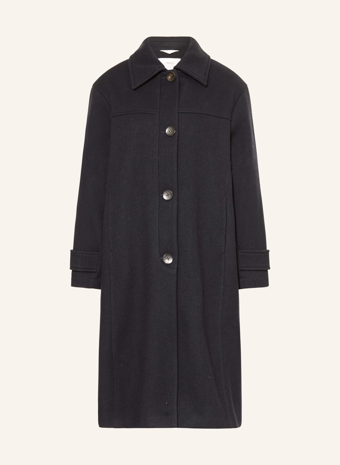 Lanius Wollmantel blau von LANIUS