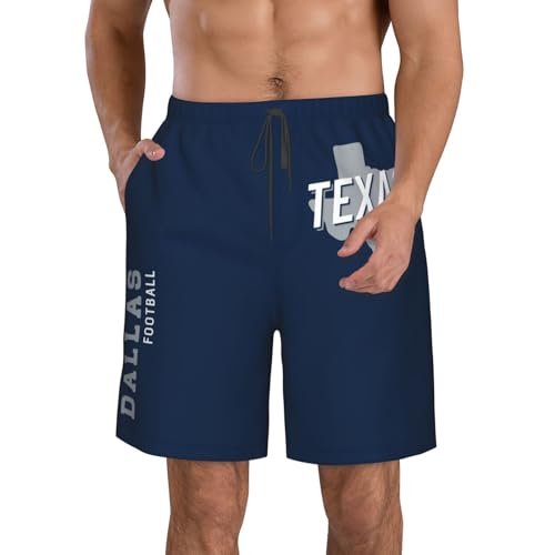 LANJAO Baumwoll-Shorts mit Taschen, lässige Mode, klassische Kollektion, Geschenke für Männer und Frauen, Dallas C, X-Large-XX-Large LANJAO Baumwoll-Shorts mit Taschen, lässige Mode, klassische Kollektion, Geschenke für Männer und Frauen, Dallas C, X-Large-XX-Large von LANJAO
