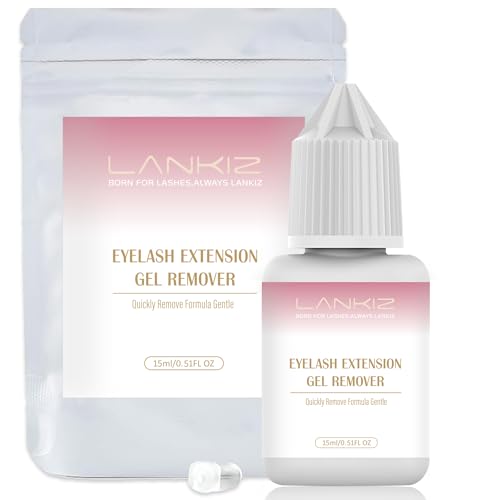Wimpernkleber Entferner,LANKIZ Professioneller Abschminkentferner mit Salon-starker Formel Schnelllösend für alle Klebertypen Rückstandsfreie Entfernung für Wimpernstudios Profis Wimpernkleber Entferner,LANKIZ Professioneller Abschminkentferner mit Salon-starker Formel Schnelllösend für alle Klebertypen Rückstandsfreie Entfernung für Wimpernstudios Profis von LANKIZ