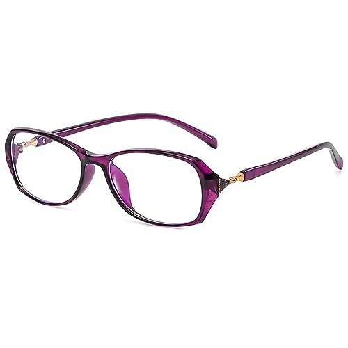 Lanomi Lesebrille Damen Blaulichtfilter Brille Leichte Sehhilfe Anti Blaulicht Computerbrille Lesehilfe 1.0 1.5 2.0 2.5 3.0 3.5 4.0 Lila 2.5 von Lanomi