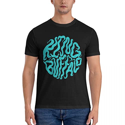 King Buffalo, Black and Blue Active T-Shirt Mens Graphic t-Shirts Pack Oversized t Shirts Man Clothes King Buffalo, Black and Blue Active T-Shirt Mens Graphic t-Shirts Pack Oversized t Shirts Man Clothes von LANSHAN