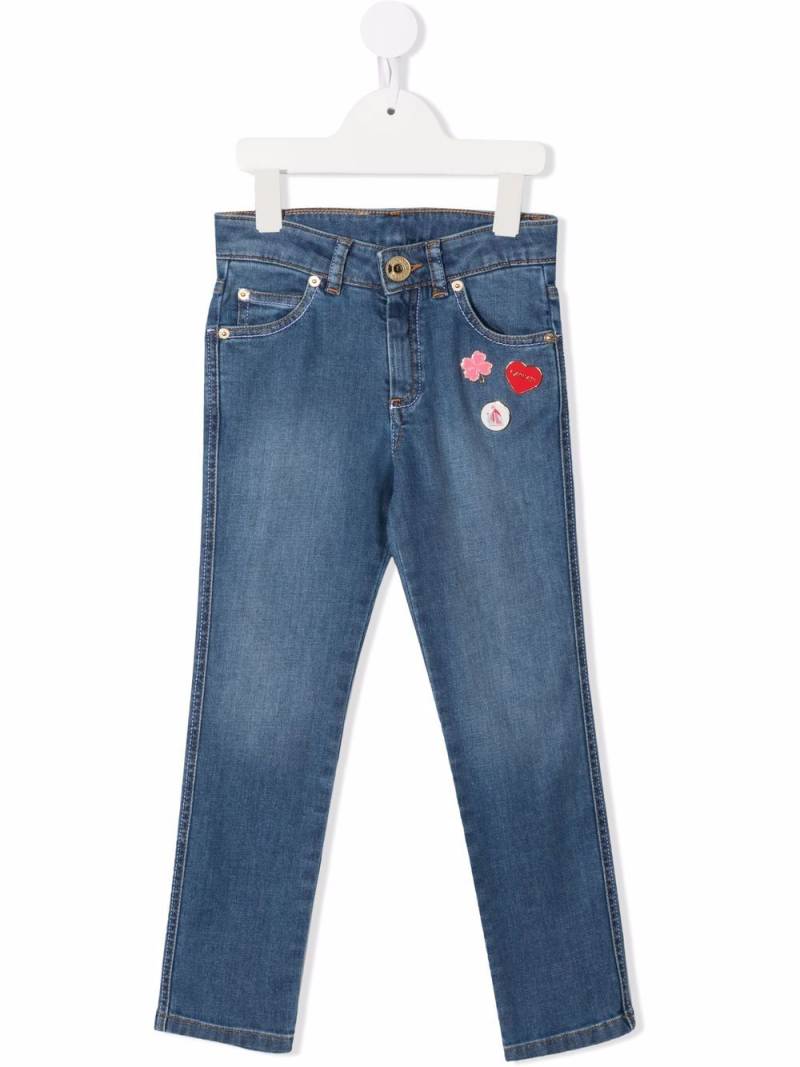 Lanvin Enfant Jeans mit Buttons - Blau von Lanvin Enfant