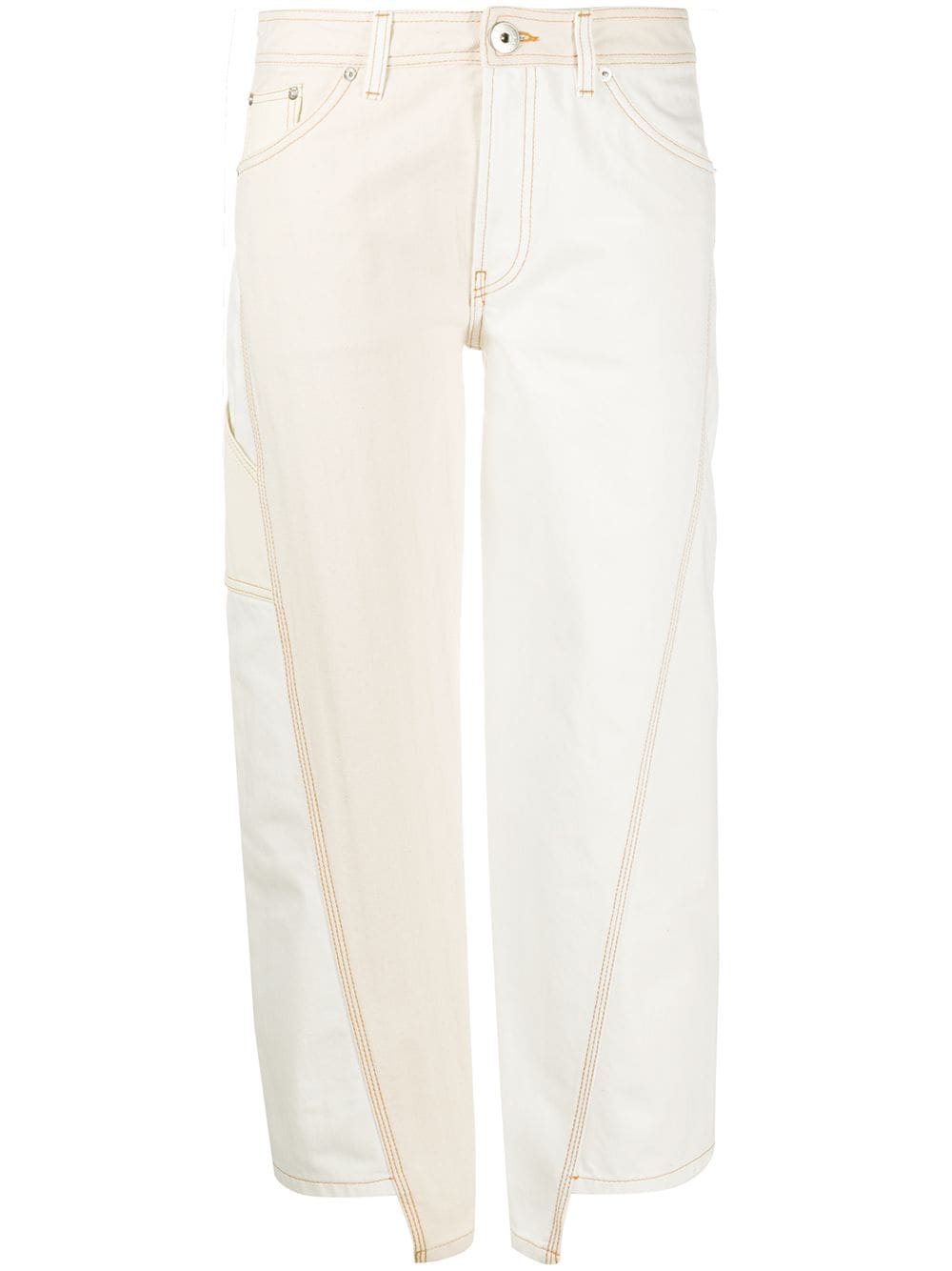 Lanvin Cropped-Hose mit Einsätzen - Nude von Lanvin