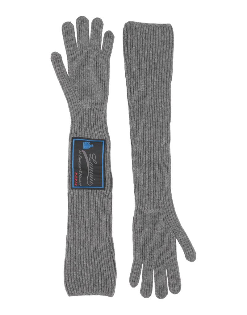 LANVIN Handschuhe Herren Grau von LANVIN