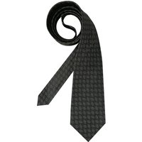 LANVIN Herren Krawatte grau gemustert von LANVIN