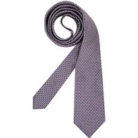 LANVIN Herren Krawatte violett gemustert von LANVIN