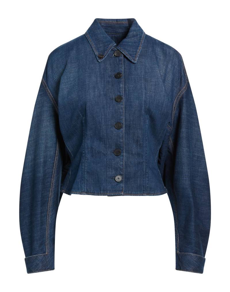 LANVIN Jeansjacke/-mantel Damen Blau von LANVIN