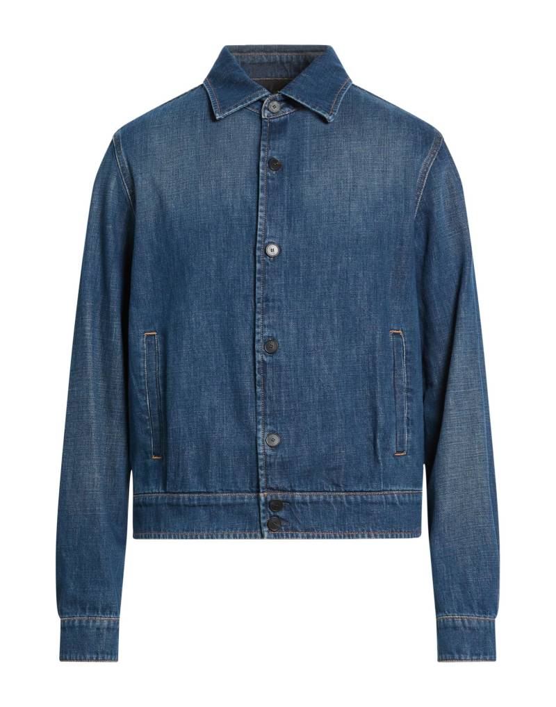 LANVIN Jeansjacke/-mantel Herren Blau von LANVIN