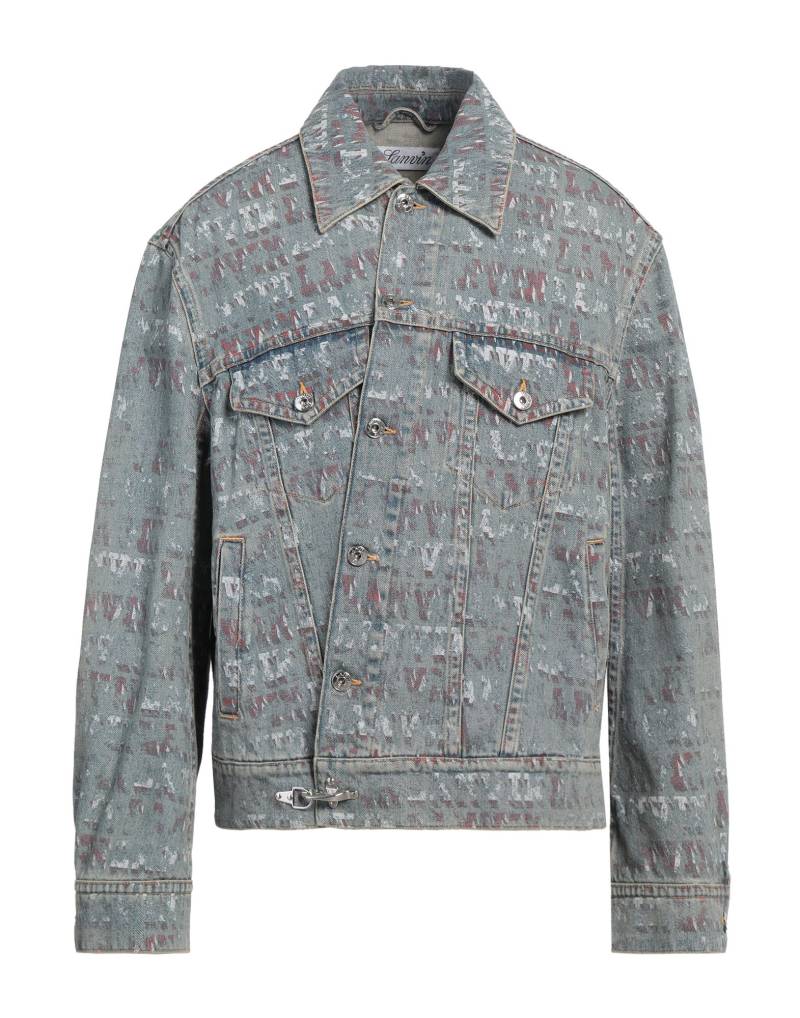 LANVIN Jeansjacke/-mantel Herren Blau von LANVIN