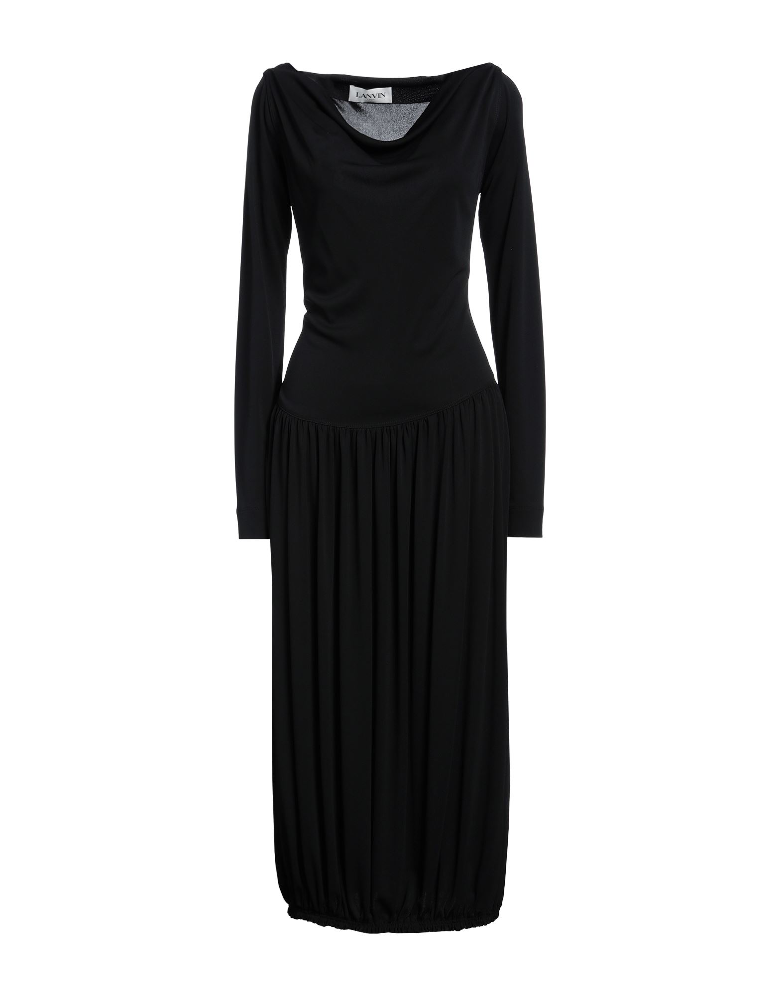 LANVIN Midi-kleid Damen Schwarz von LANVIN