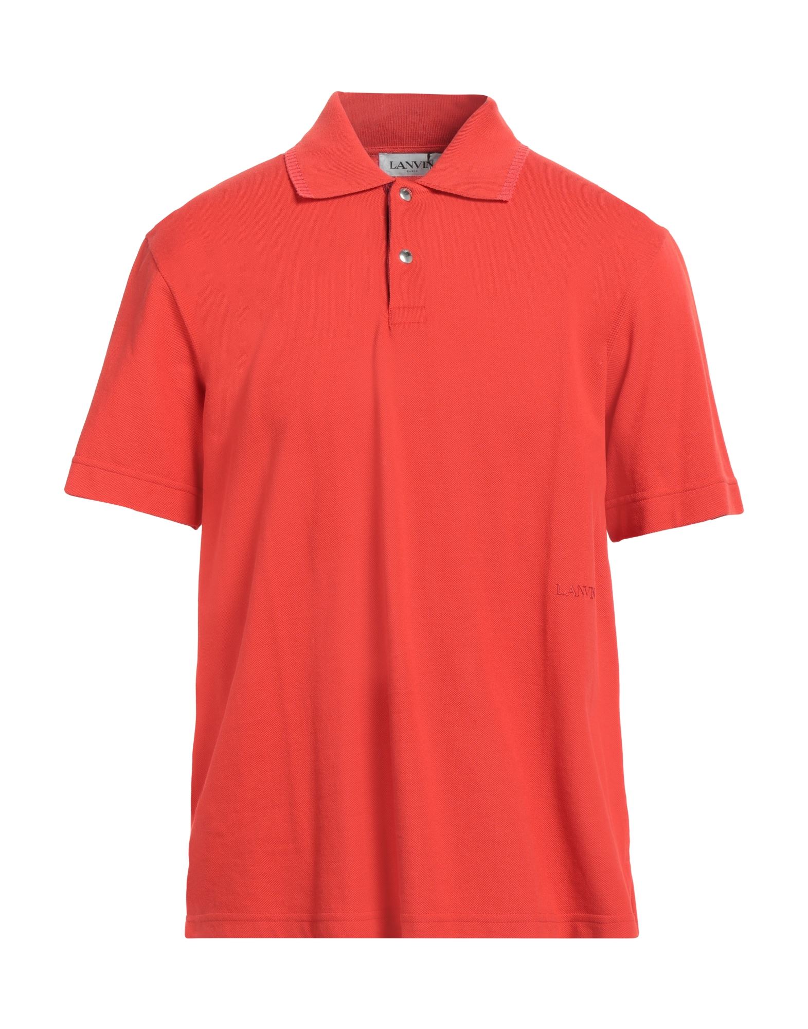 LANVIN Poloshirt Herren Tomatenrot von LANVIN