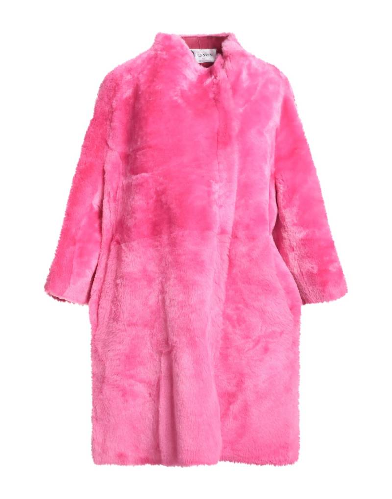 LANVIN Shearling- & Kunstfell Damen Fuchsia von LANVIN