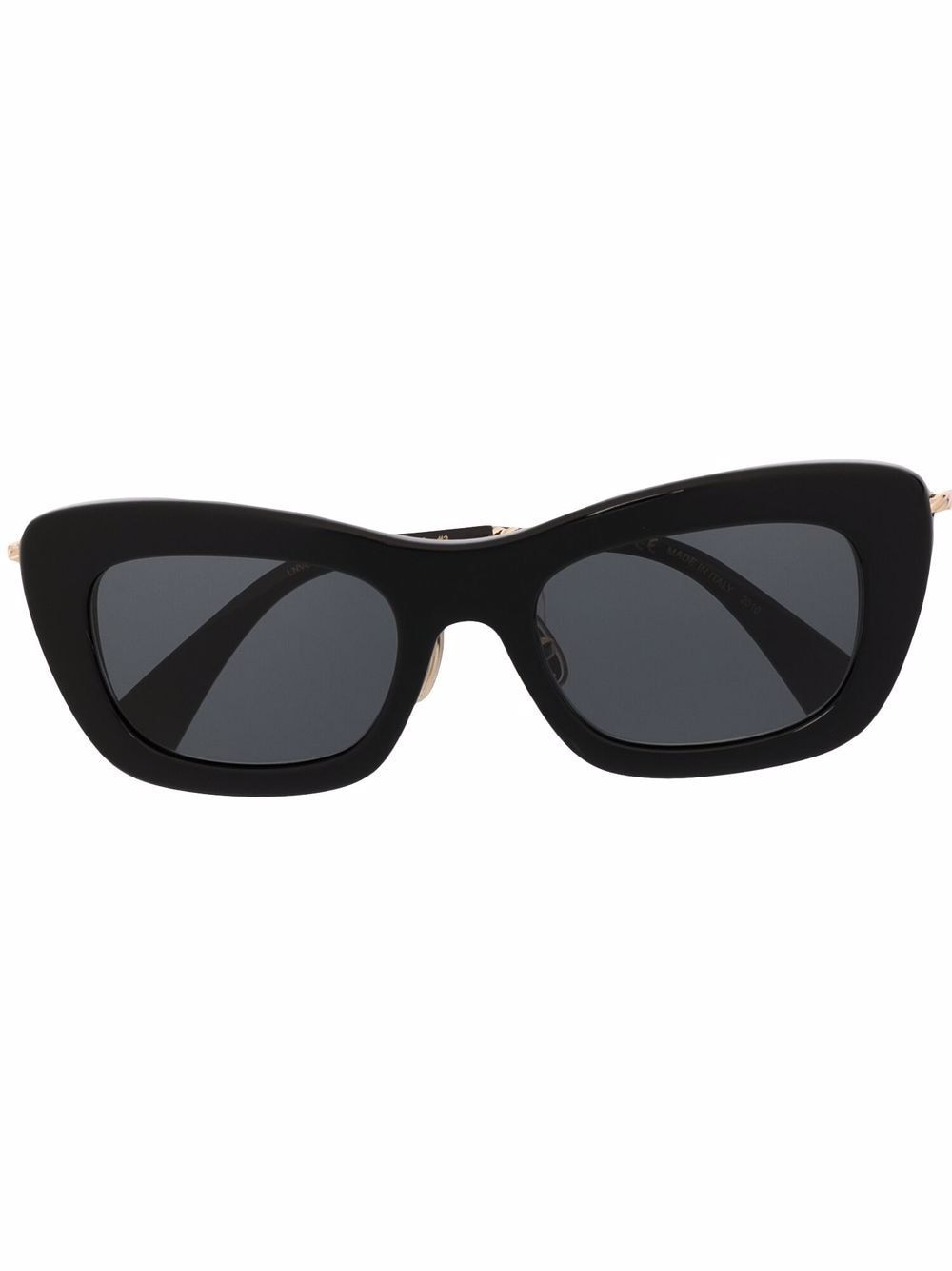 Lanvin Sonnenbrille mit Cat-Eye-Gestell - Schwarz von Lanvin