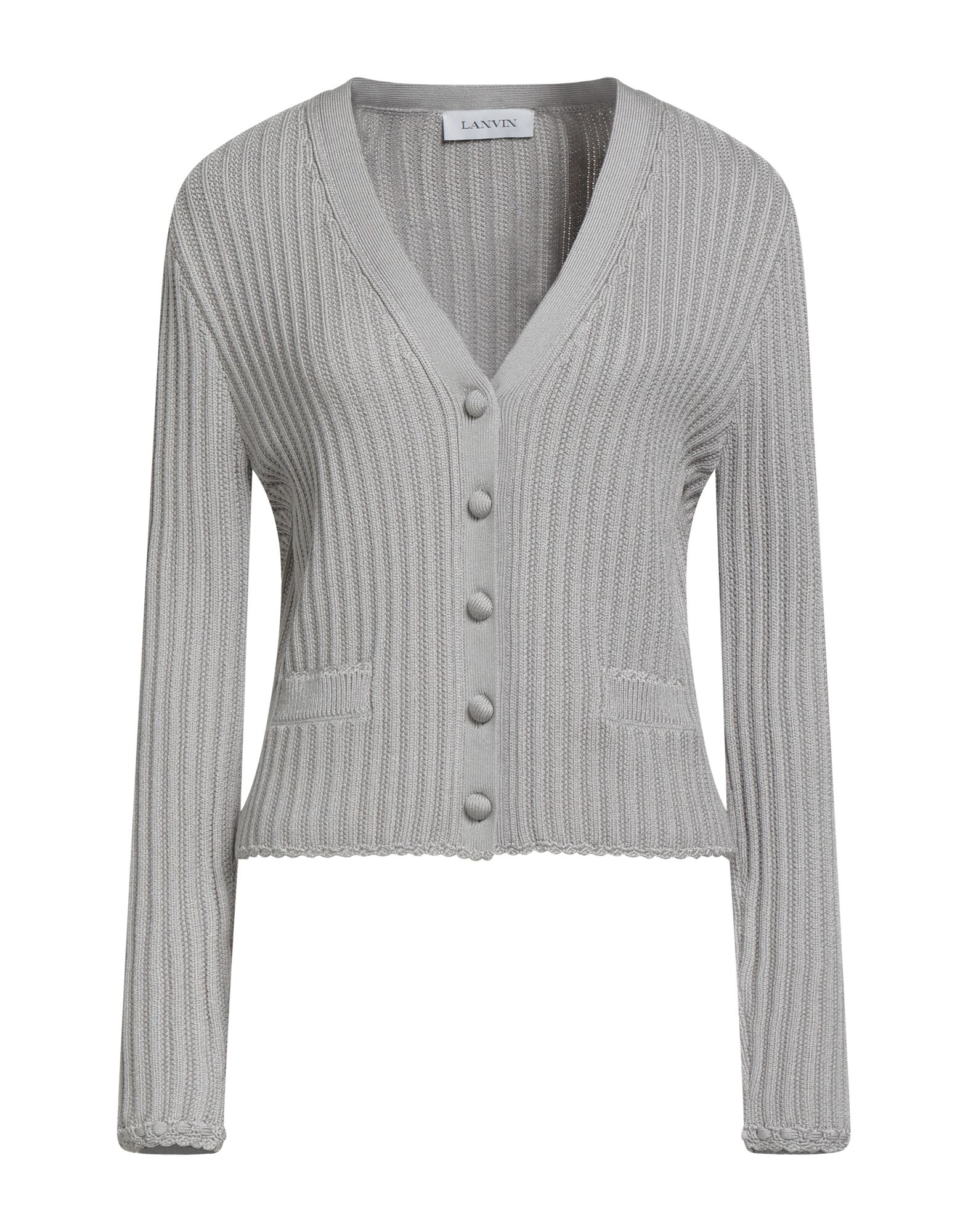 LANVIN Strickjacke Damen Hellgrau von LANVIN