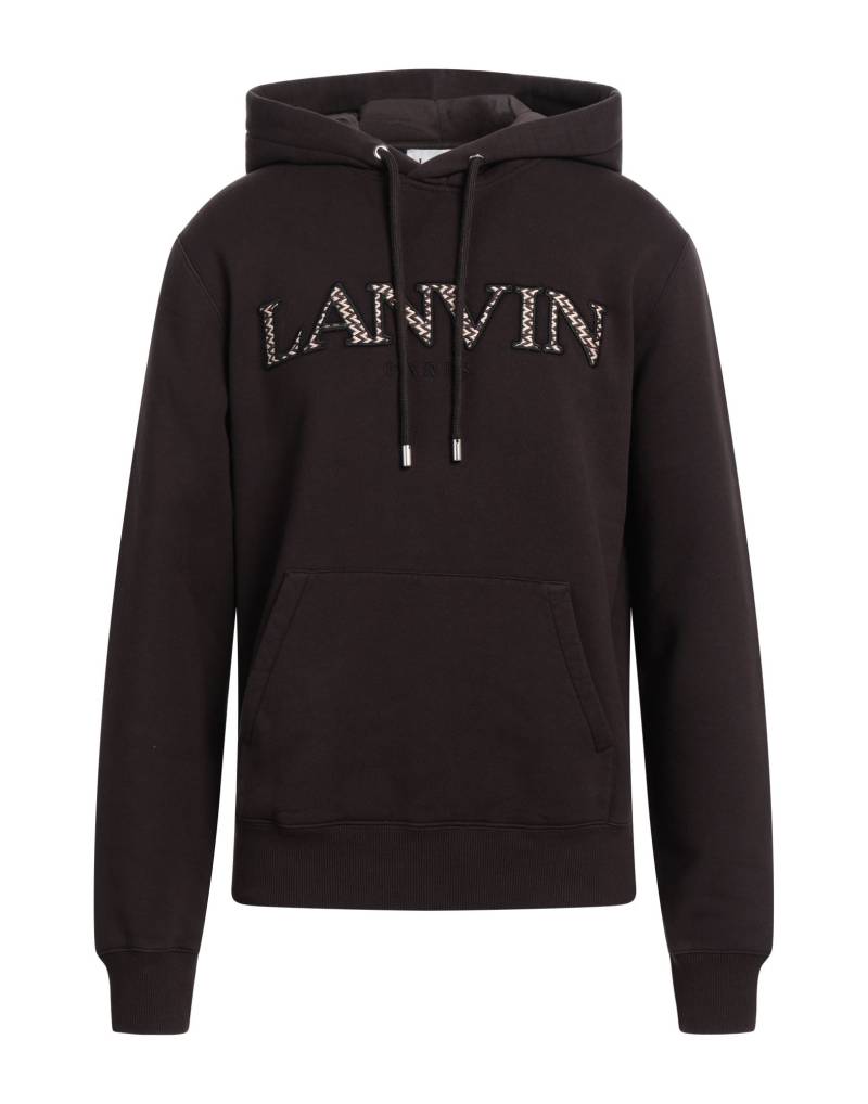 LANVIN Sweatshirt Herren Dunkelbraun von LANVIN