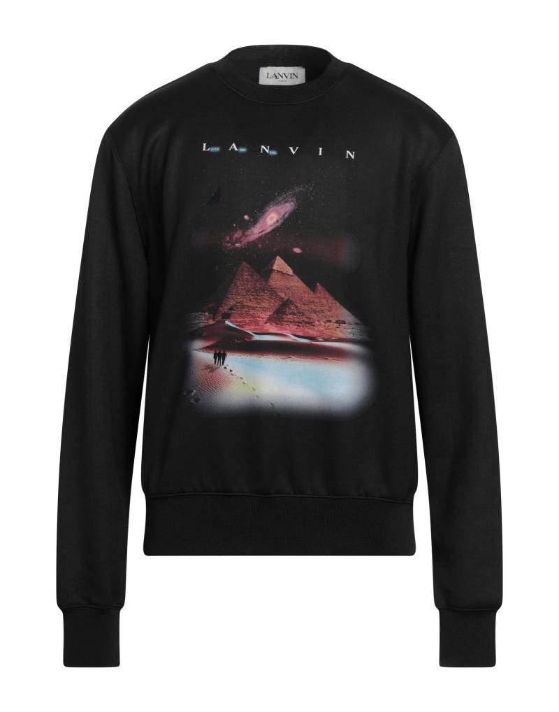 LANVIN Sweatshirt Herren Schwarz von LANVIN