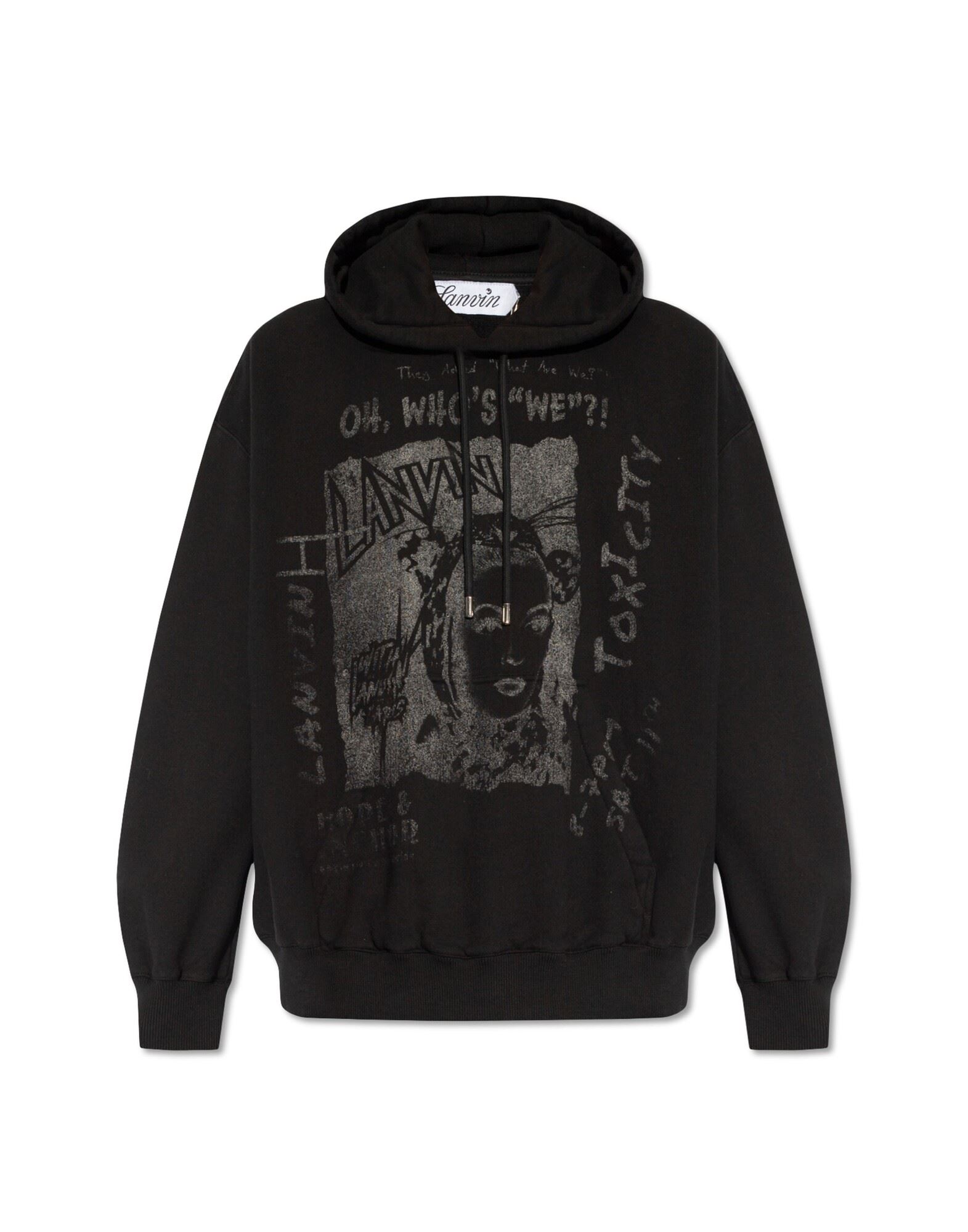 LANVIN Sweatshirt Herren Schwarz von LANVIN