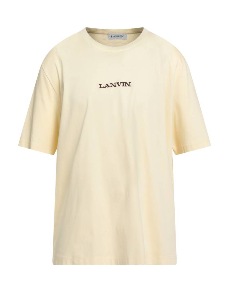 LANVIN T-shirts Herren Beige von LANVIN