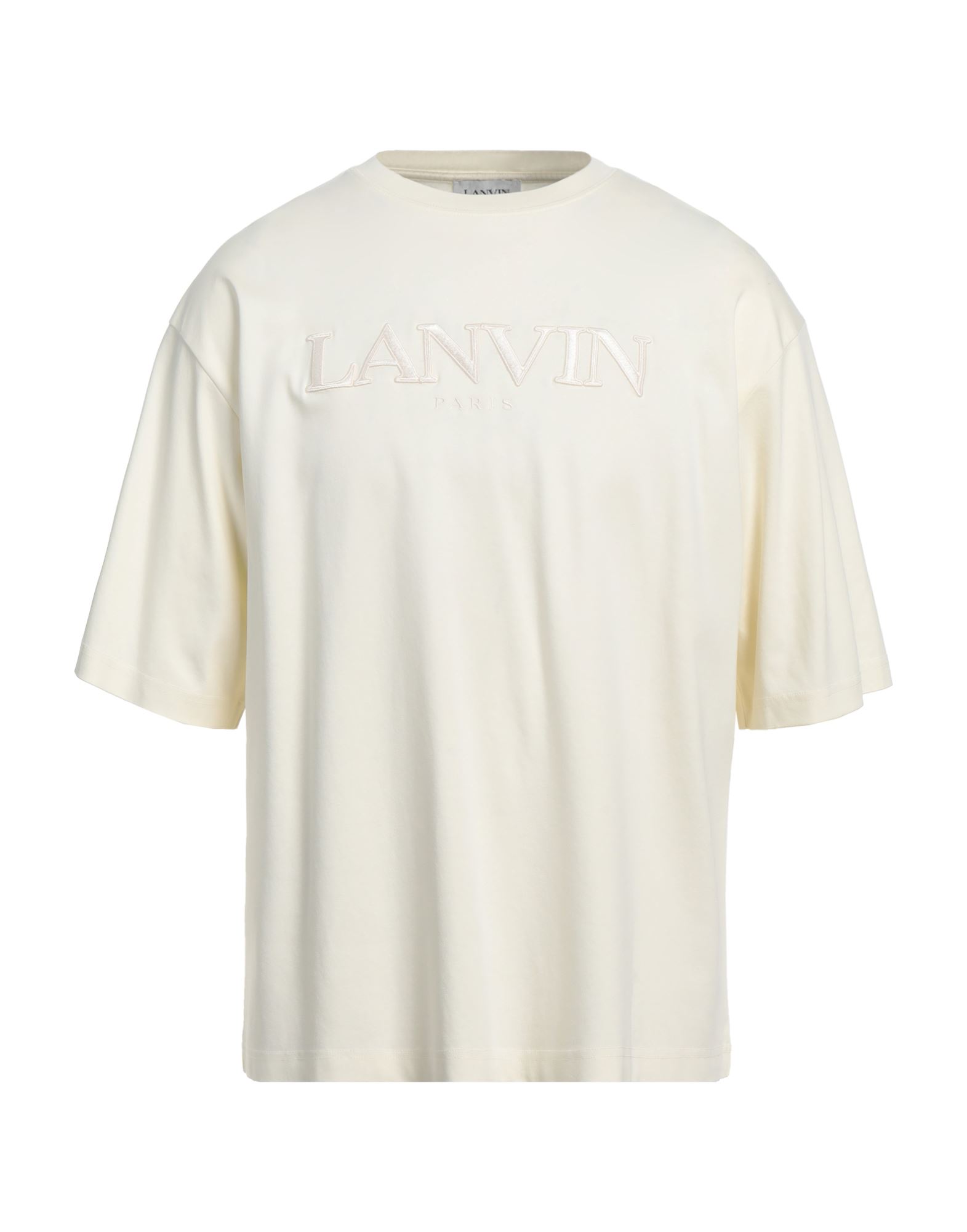 LANVIN T-shirts Herren Cremeweiß von LANVIN