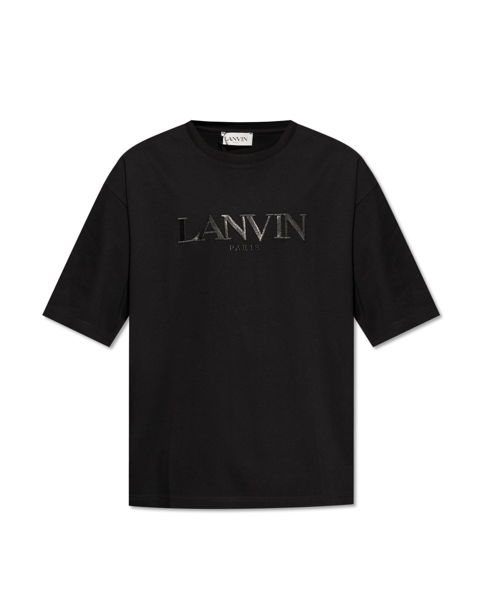 LANVIN T-shirts Herren Schwarz von LANVIN