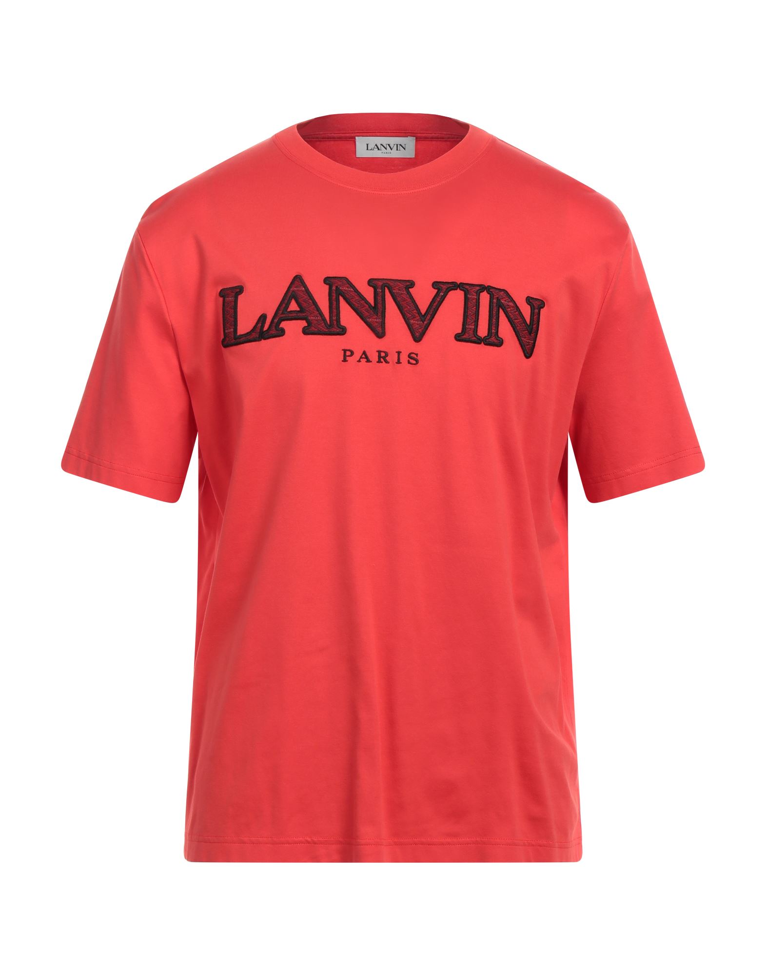 LANVIN T-shirts Herren Tomatenrot von LANVIN