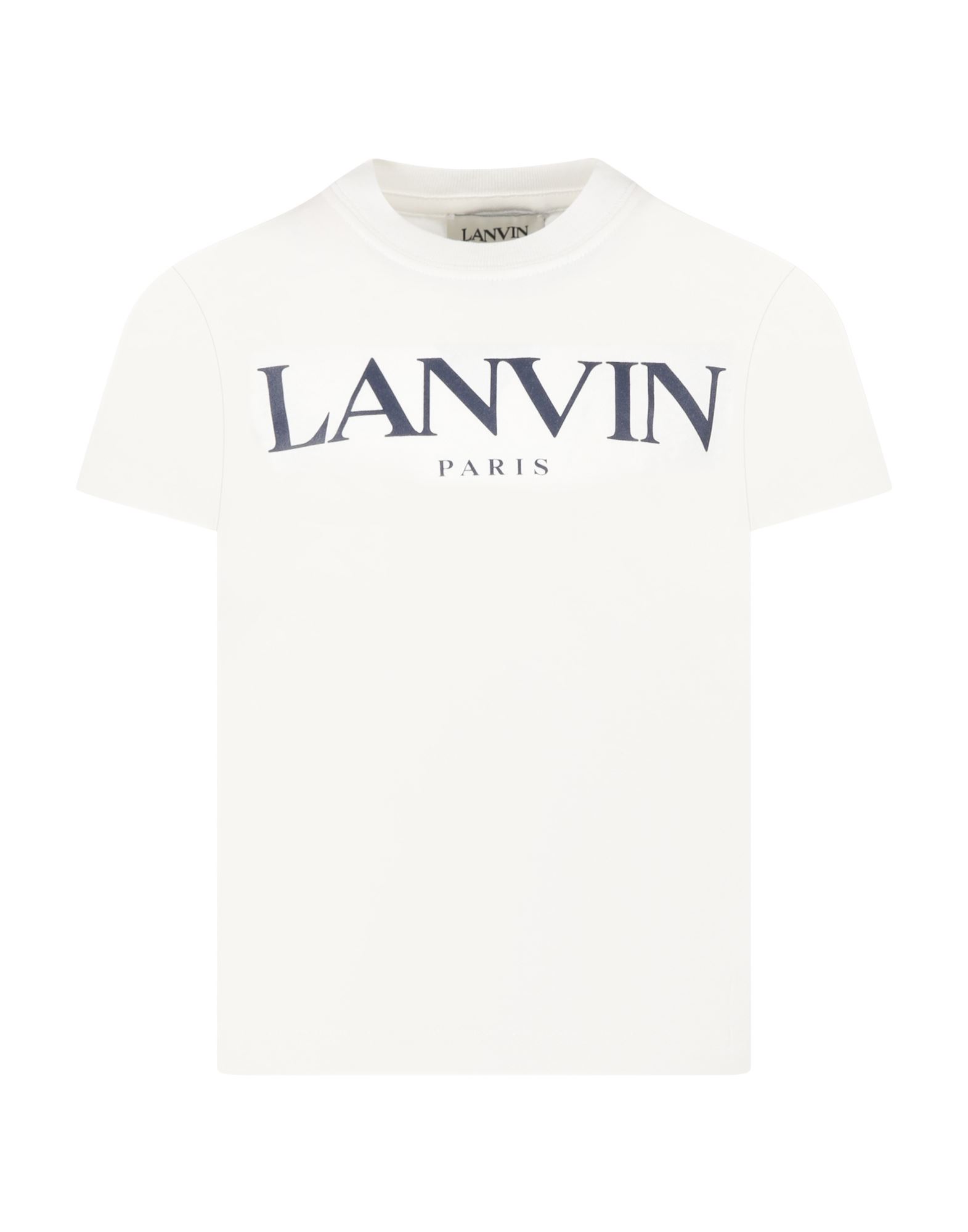 LANVIN T-shirts Herren Weiß von LANVIN