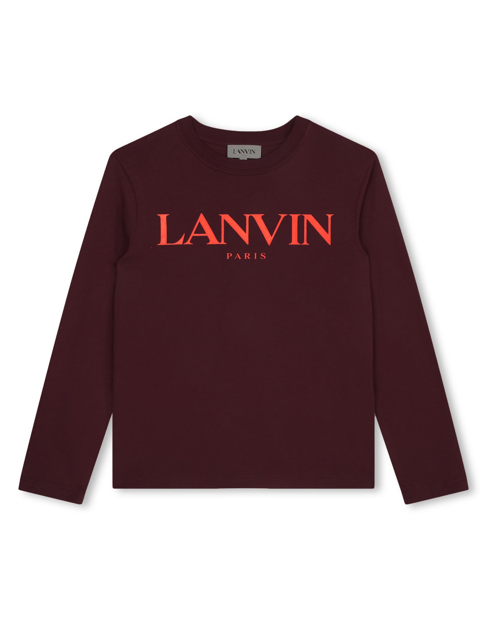 LANVIN T-shirts Kinder Bordeaux von LANVIN