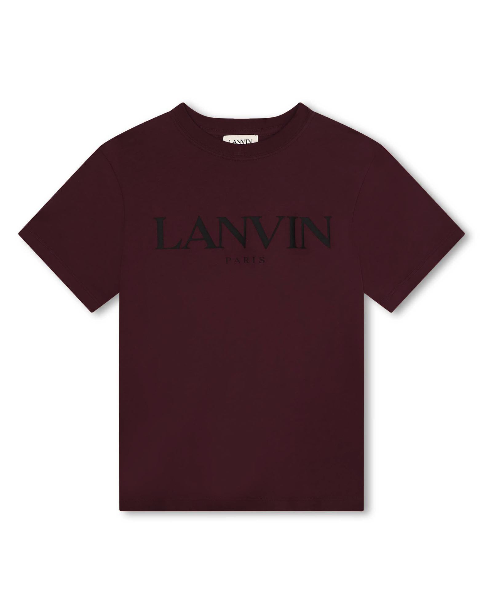 LANVIN T-shirts Kinder Bordeaux von LANVIN