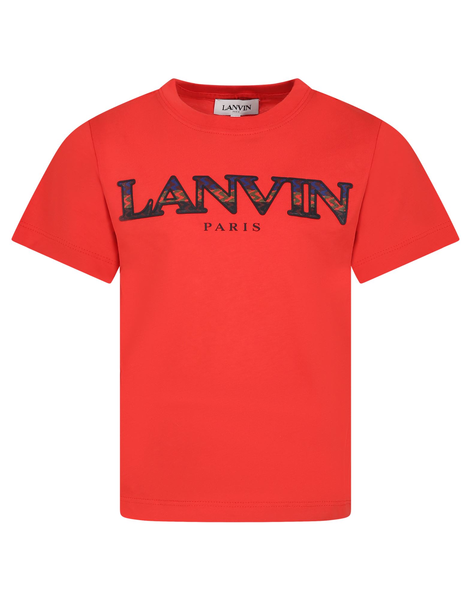 LANVIN T-shirts Kinder Rot von LANVIN