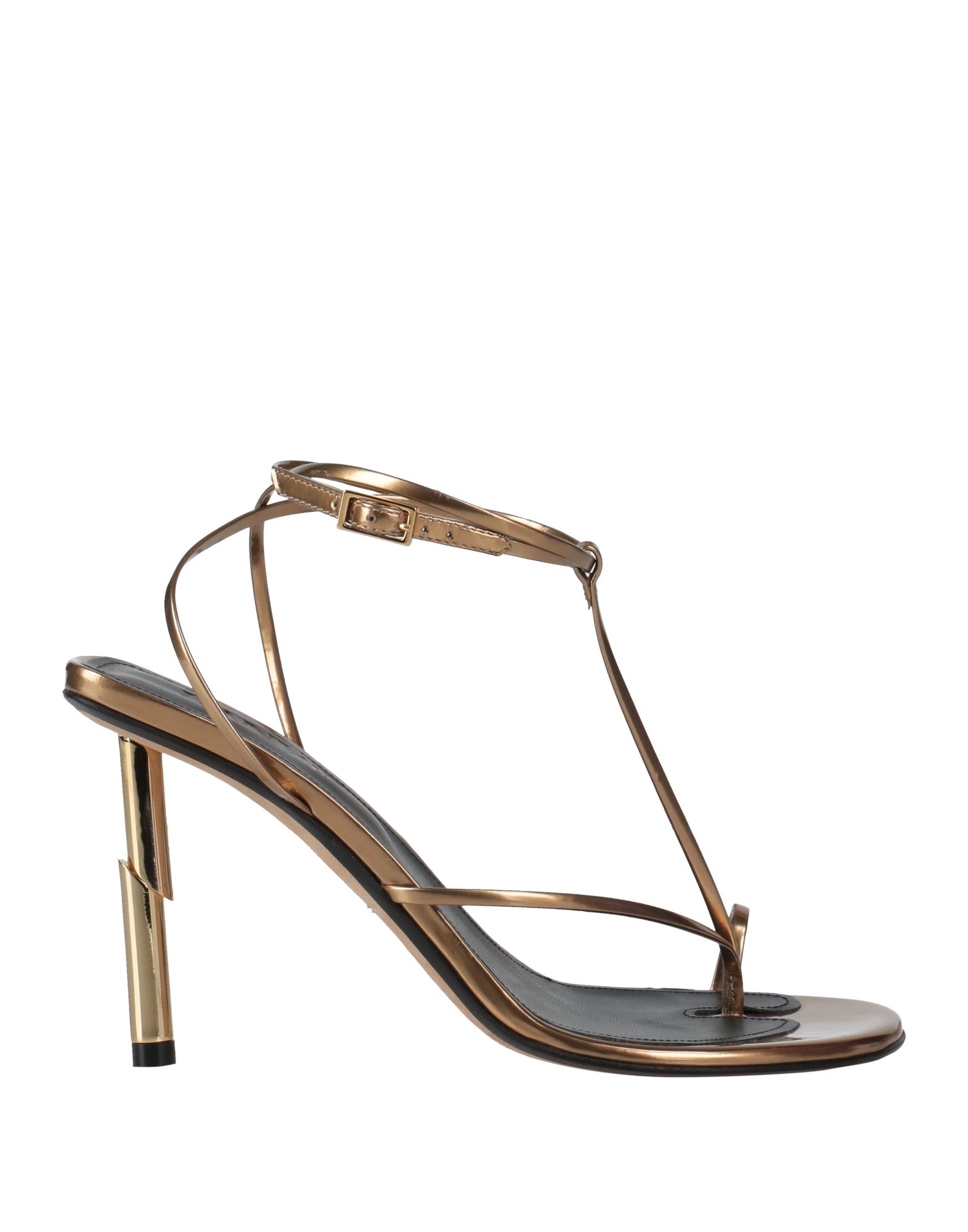 LANVIN Zehentrenner Damen Bronze von LANVIN