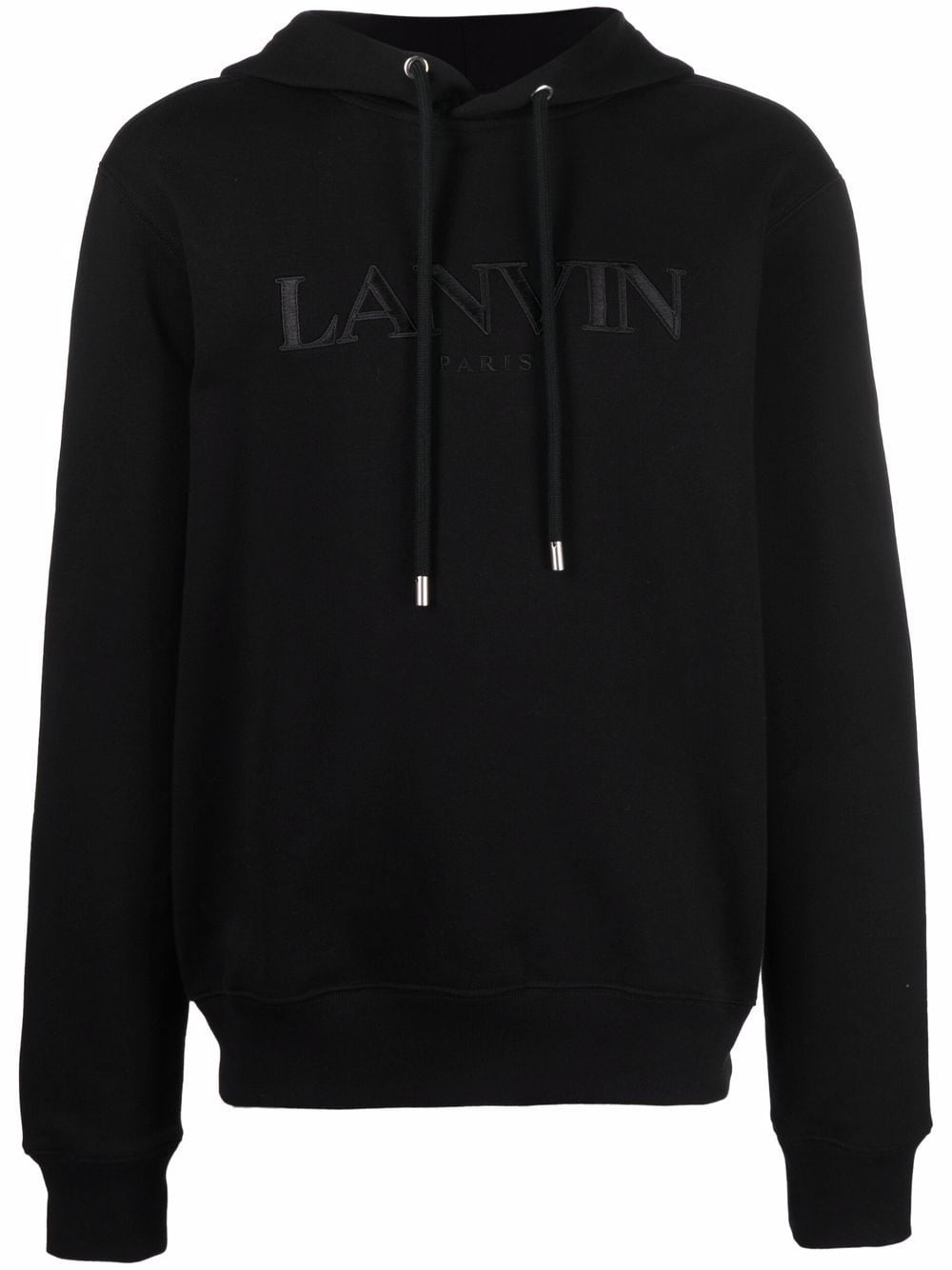 Lanvin Hoodie mit Logo-Stickerei - Schwarz von Lanvin