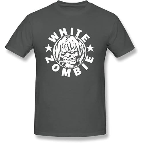 Men's White Zombie T-Shirt - 3XL Black M von LAOCHUANZHANG